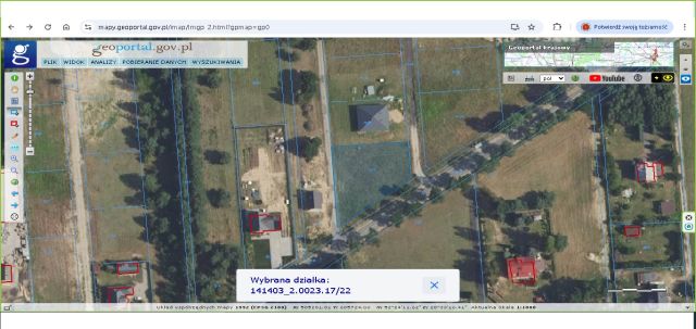 Działka budowlana Stanisławów. Zdjęcie 1