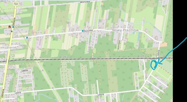 Działka budowlana Nowy Prażmów, ul. Leśna. Zdjęcie 1