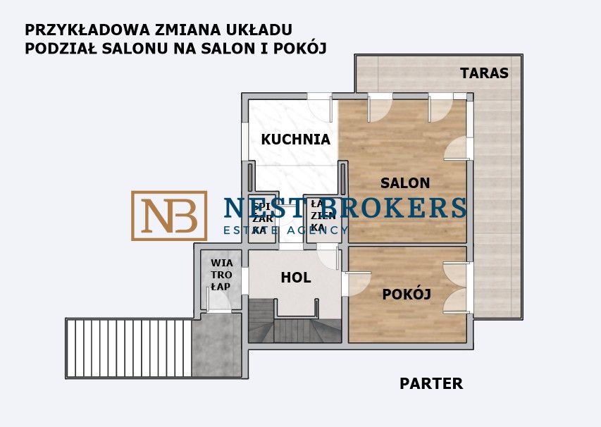 bliźniak, 5 pokoi Mogilany, os. Parkowe Wzgórze. Zdjęcie 5