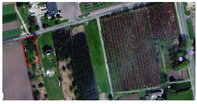 Działka budowlana Zamość Karolówka, ul. Braterstwa Broni. Zdjęcie 3