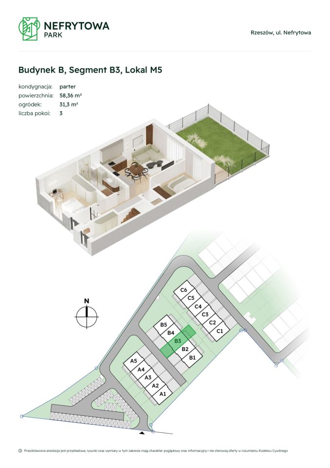 Mieszkanie 3-pokojowe Rzeszów Załęże, ul. Nefrytowa. Zdjęcie 21