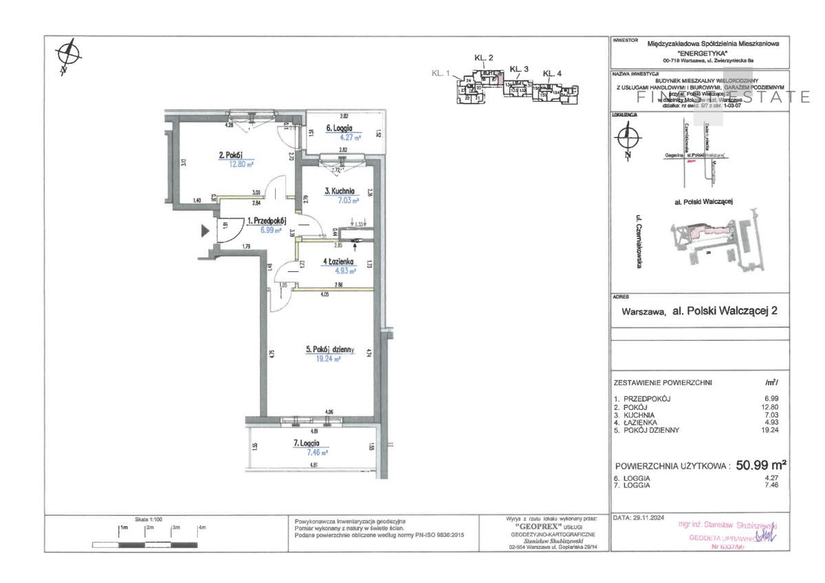 Mieszkanie 2-pokojowe Warszawa Mokotów, ul. Aleja Polski Walczącej. Zdjęcie 19