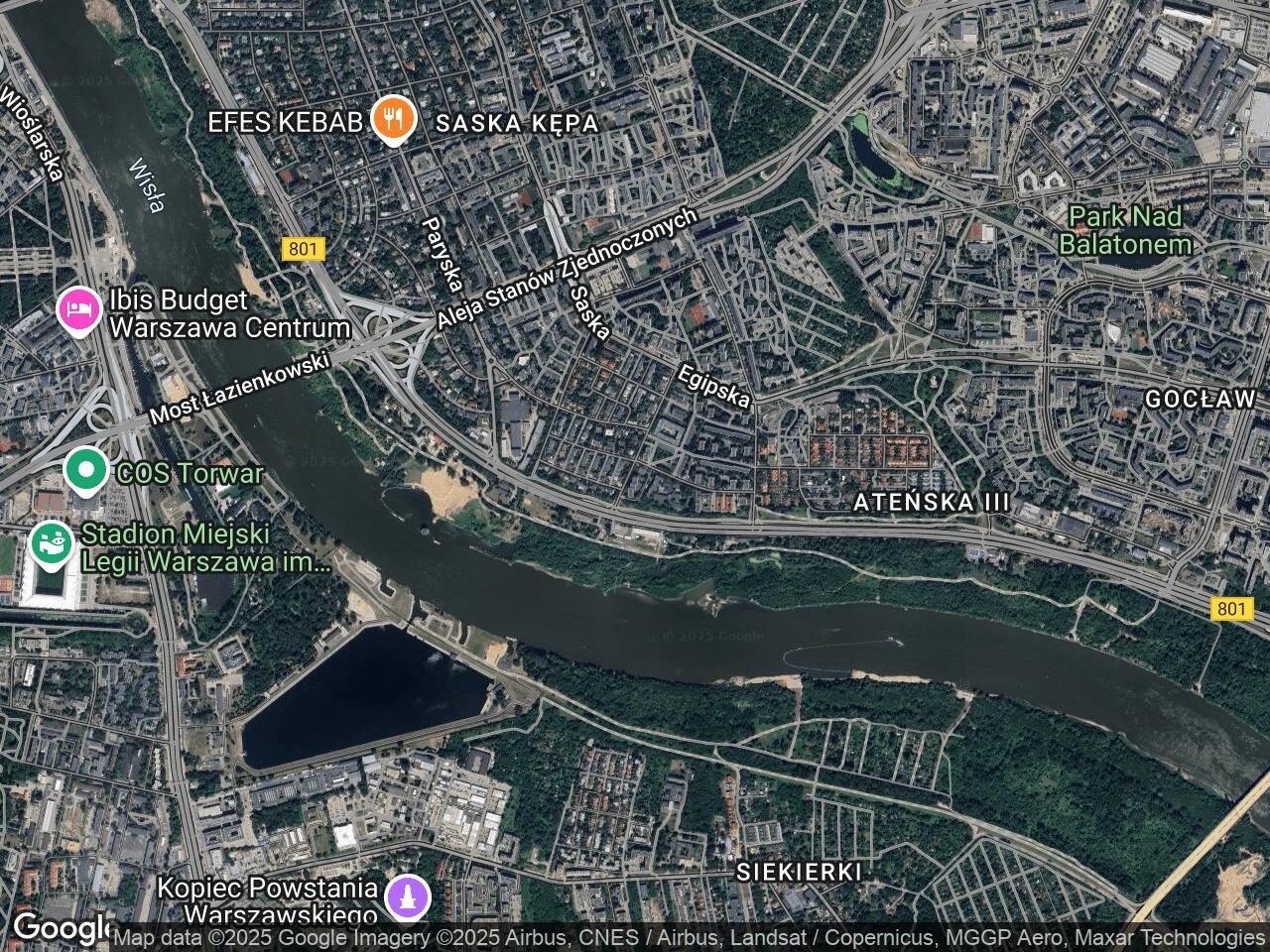 Mieszkanie 3-pokojowe Warszawa Saska Kępa, ul. Ateńska