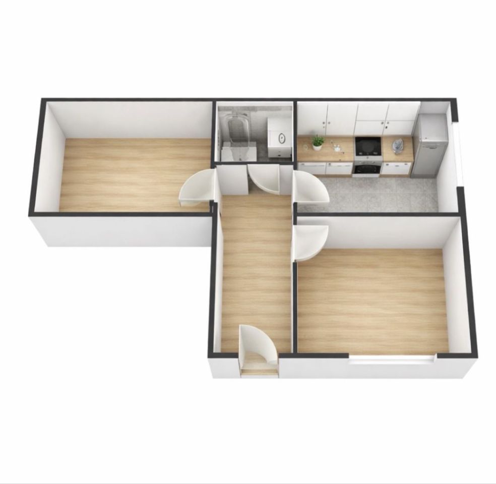 Mieszkanie 2-pokojowe Pleszew, ul. Stefana Batorego. Zdjęcie 8