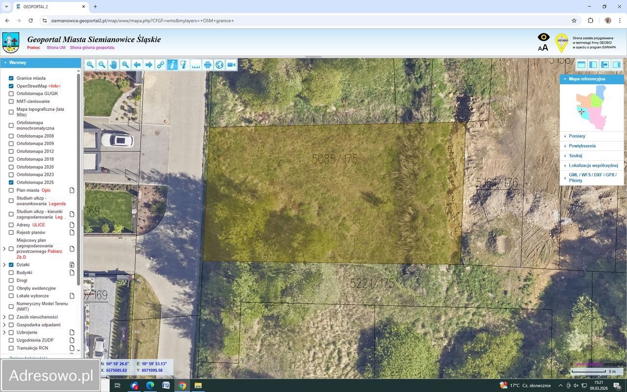 Działka budowlana Siemianowice Śląskie Bytków, ul. Diamentowa. Zdjęcie 1
