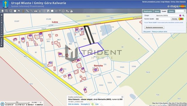 Działka budowlana Baniocha, ul. Podleśna. Zdjęcie 2