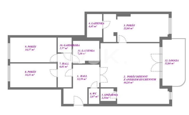 Mieszkanie 4-pokojowe Warszawa Mokotów, ul. Jazgarzewska. Zdjęcie 19
