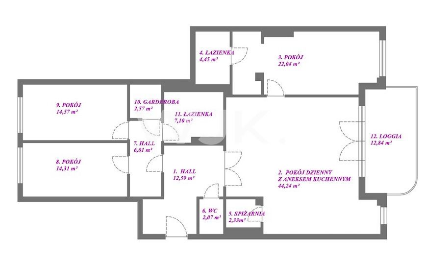 Mieszkanie 4-pokojowe Warszawa Mokotów, ul. Jazgarzewska. Zdjęcie 19