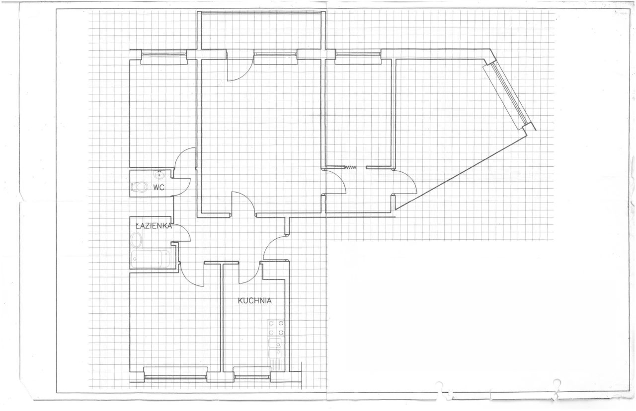 Mieszkanie 5-pokojowe Poznań Stare Miasto, os. Władysława Łokietka. Zdjęcie 27