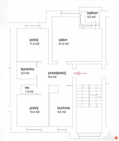 Mieszkanie 3-pokojowe Otwock, ul. Powstańców Warszawy. Zdjęcie 1