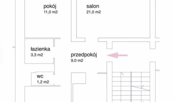 Mieszkanie 3-pokojowe Otwock, ul. Powstańców Warszawy