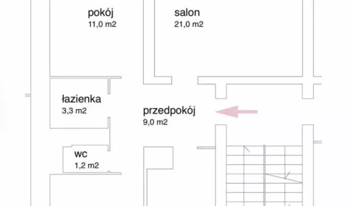 Mieszkanie 3-pokojowe Otwock, ul. Powstańców Warszawy