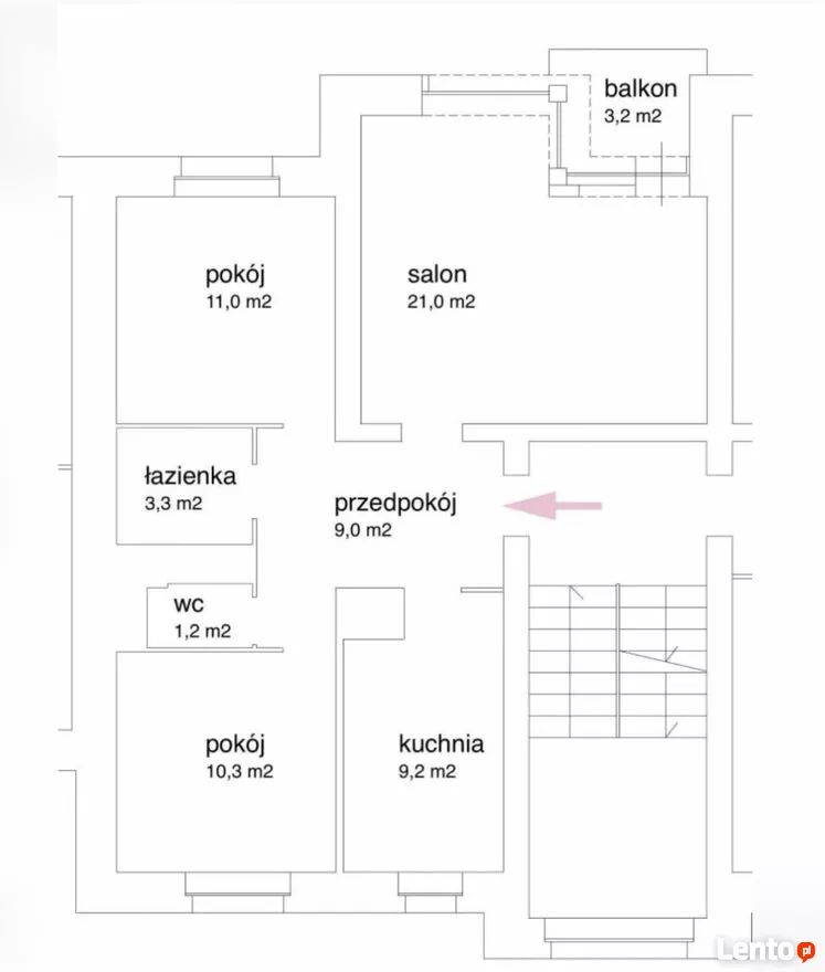 Mieszkanie 3-pokojowe Otwock, ul. Powstańców Warszawy