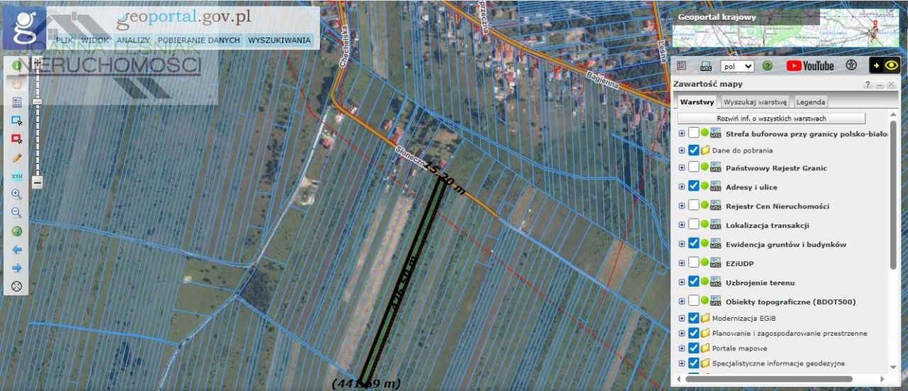 Działka budowlana Rodaki, ul. Słoneczna. Zdjęcie 5