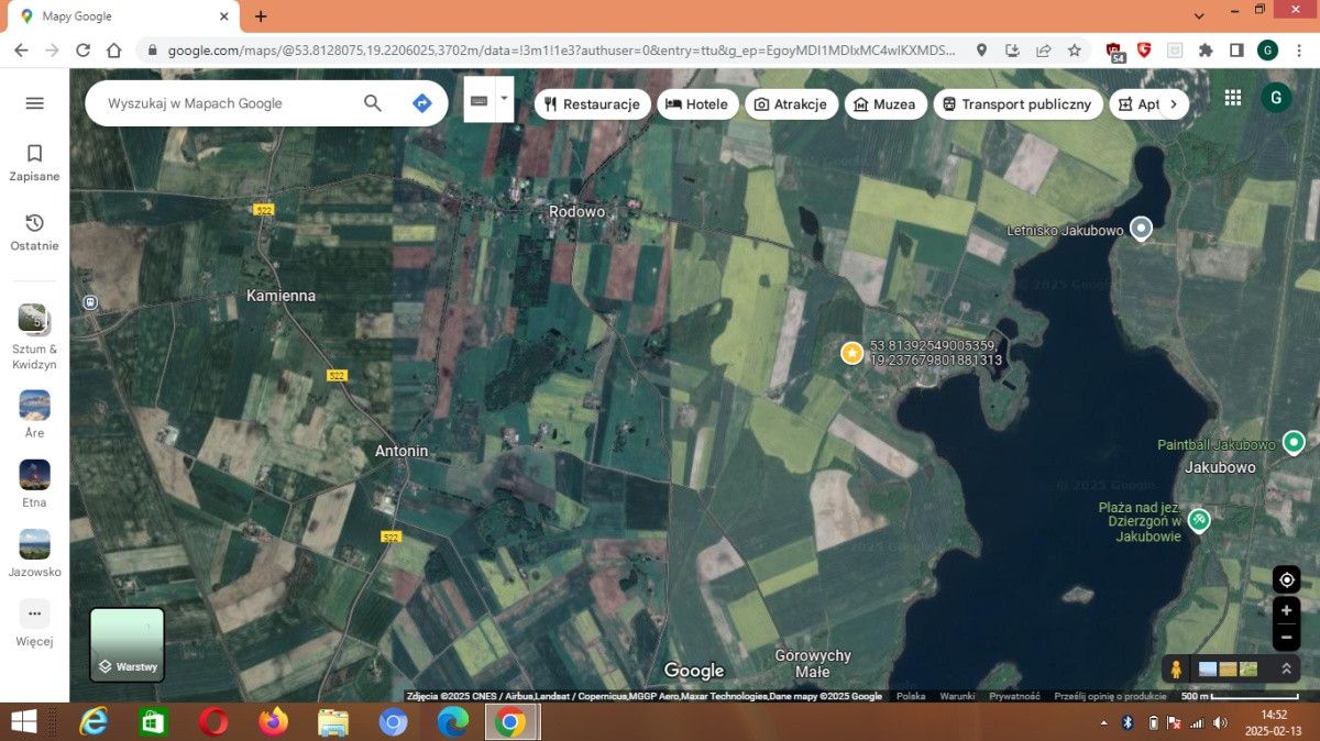 Działka rekreacyjna Rodowo Małe. Zdjęcie 2