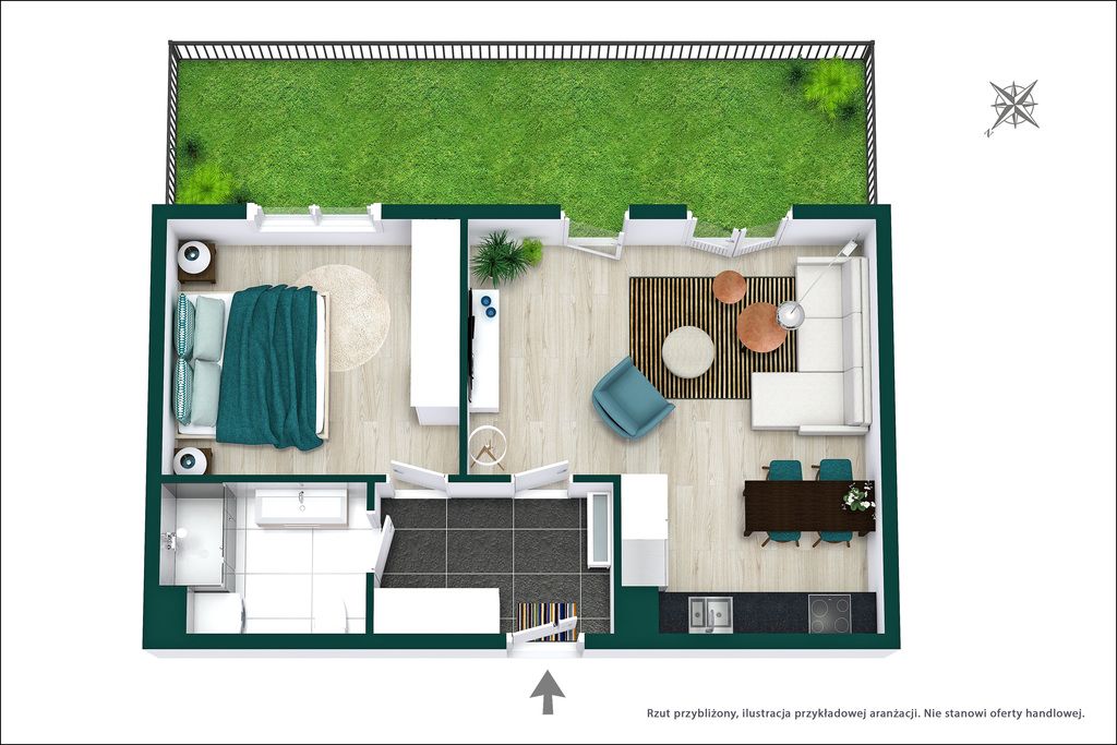 Mieszkanie 2-pokojowe Warszawa Targówek, ul. św. Wincentego. Zdjęcie 33