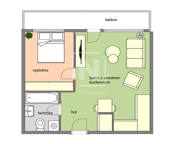 Mieszkanie 2-pokojowe Warszawa Mokotów, ul. Augustówka. Zdjęcie 14