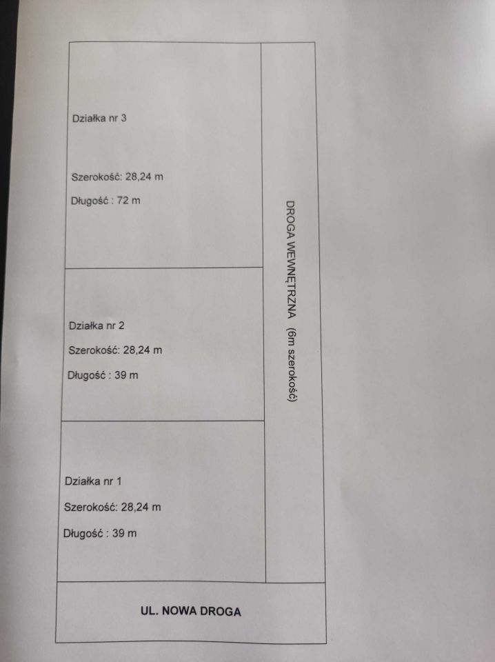 Działka budowlana Turze Rogi, ul. Nowa Droga. Zdjęcie 2