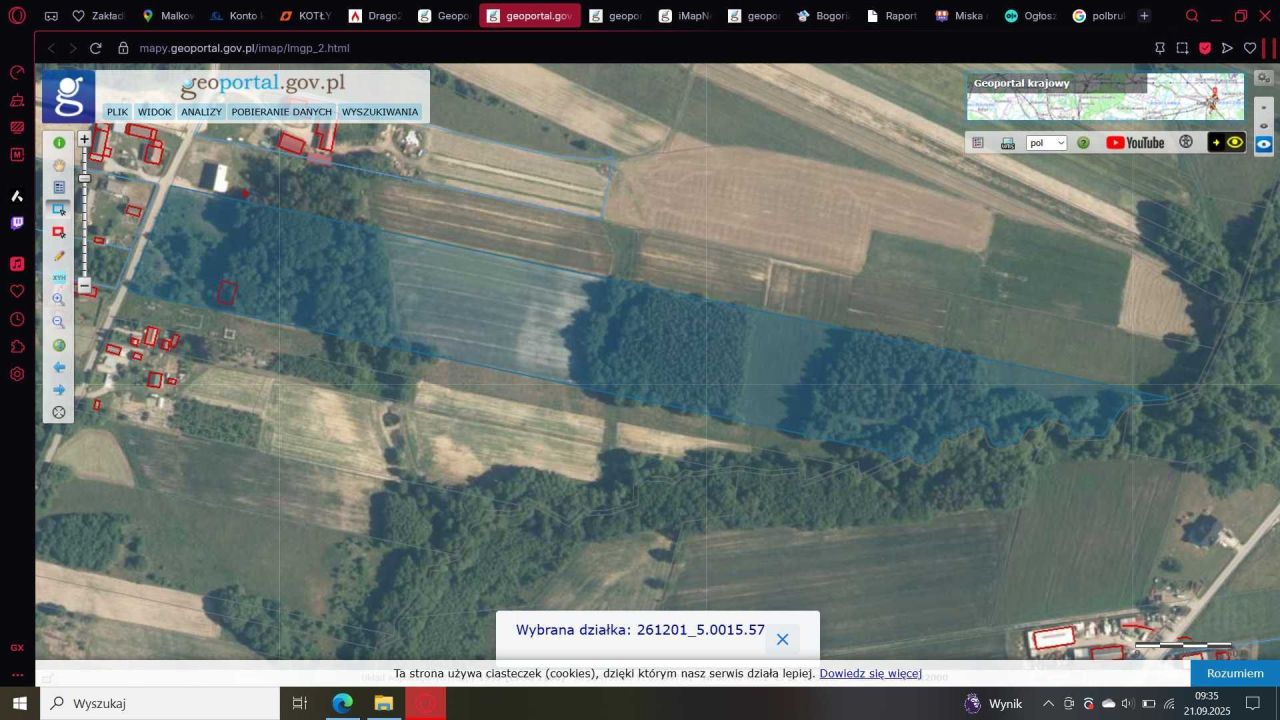 Działka rolno-budowlana Malkowice