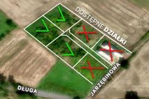 Działka budowlana Łańce, ul. Jarzębinowa. Zdjęcie 3