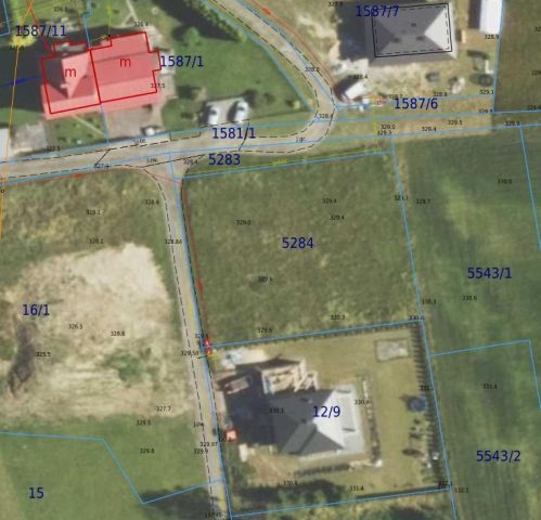 Działka budowlana Kozy Pasieki, ul. Jaworowa. Zdjęcie 1