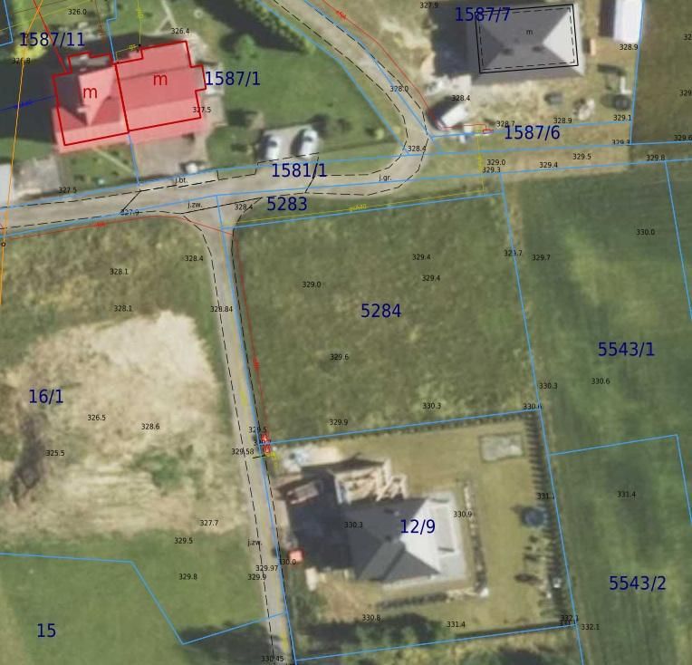 Działka budowlana Kozy Pasieki, ul. Jaworowa. Zdjęcie 1