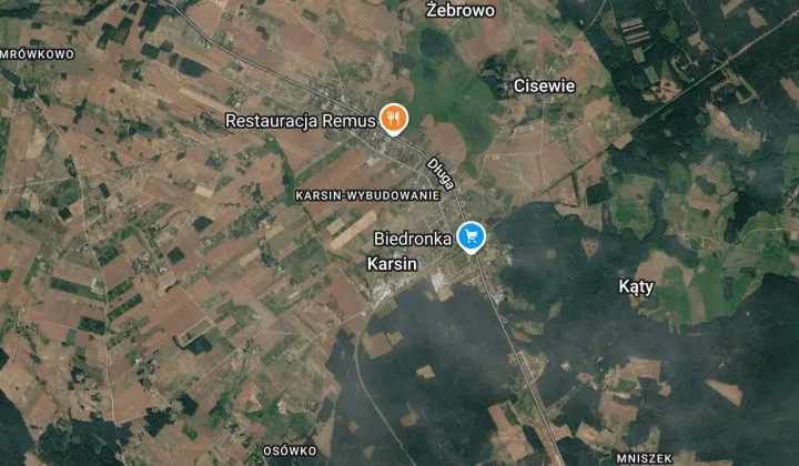 Działka budowlana Karsin, ul. Lipowa