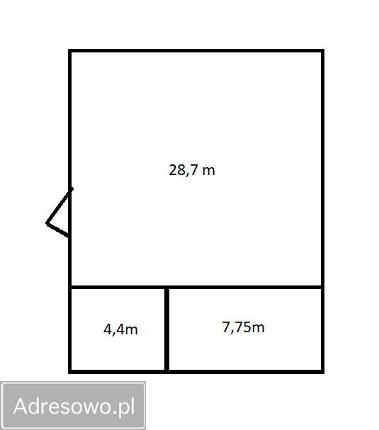 Mieszkanie 1-pokojowe Lidzbark, ul. Działdowska. Zdjęcie 6