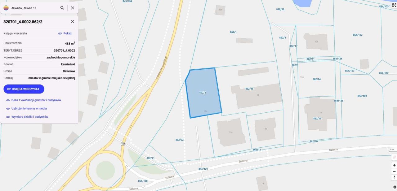 Działka budowlana Dziwnów, ul. Dziwna. Zdjęcie 2