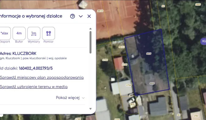 Działka budowlana Kluczbork, ul. Strzelecka