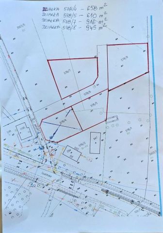 Działka budowlana Paterek, ul. Łąkowa. Zdjęcie 1