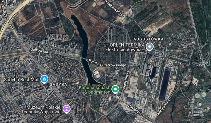 Działka rod Warszawa Mokotów, ul. Romana Statkowskiego