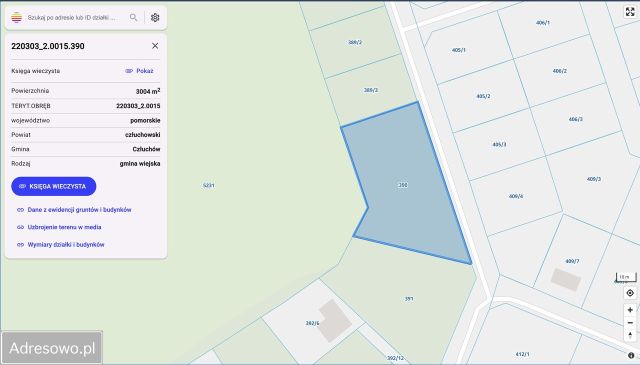 Działka budowlana Nieżywięć, ul. Bazaltowa. Zdjęcie 1