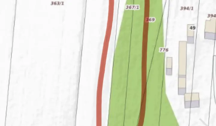 Działka leśna Lipa