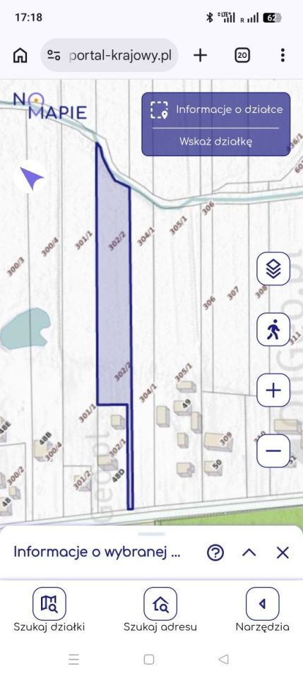 Działka budowlana Szczebra. Zdjęcie 4