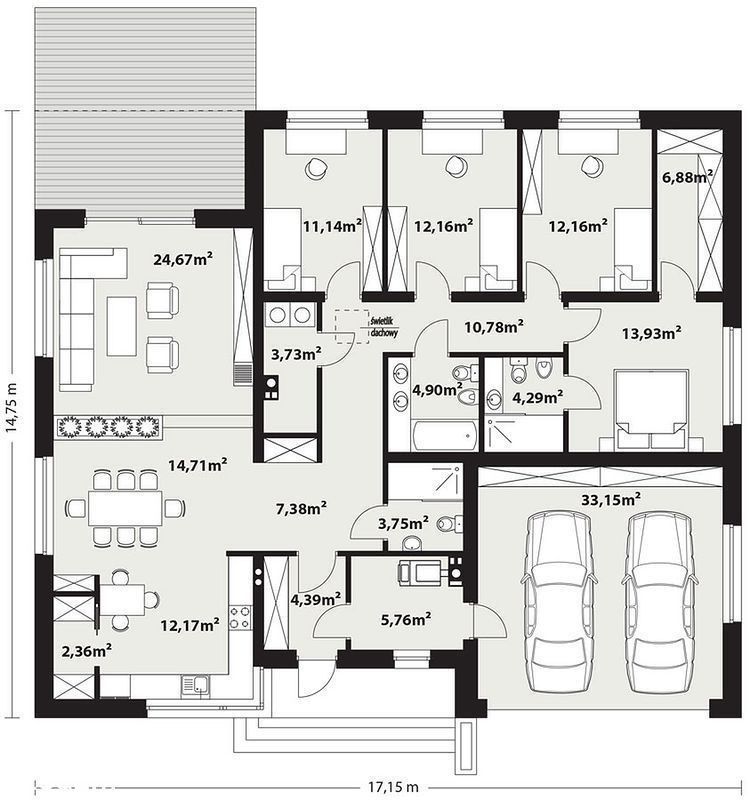 dom wolnostojący, 5 pokoi Józefów. Zdjęcie 11