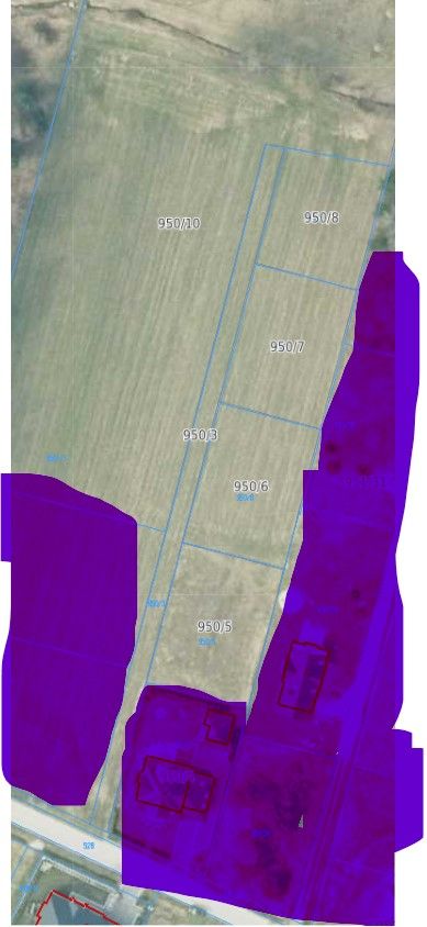 Działka budowlana Masłów Pierwszy Parcele, ul. Graniczna. Zdjęcie 3