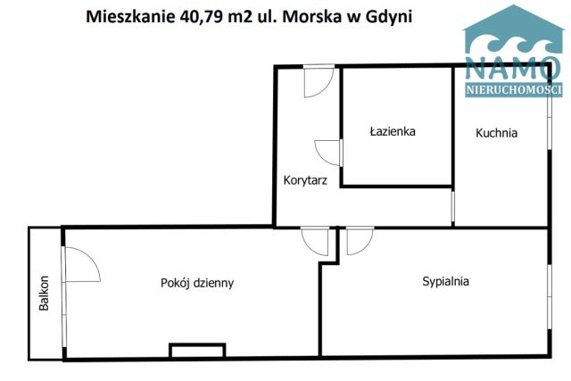 Mieszkanie 2-pokojowe Gdynia Leszczynki, ul. Morska. Zdjęcie 18