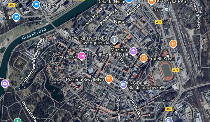 Lokal Nysa, rynek Rynek