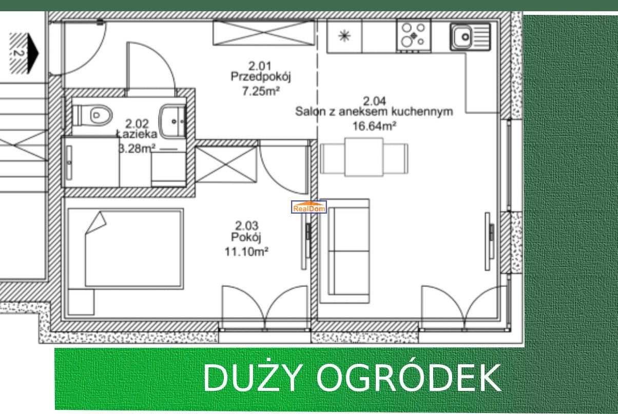 Mieszkanie 2-pokojowe Kraków Podgórze, ul. Bieżanowska. Zdjęcie 8