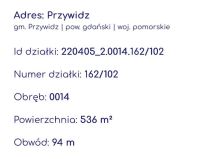 Działka rekreacyjna Przywidz, ul. Jesionowa. Zdjęcie 1