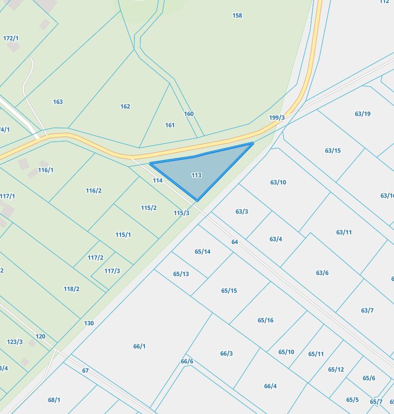 Działka rolno-budowlana Nowe Guty, Nowe Guty. Zdjęcie 2