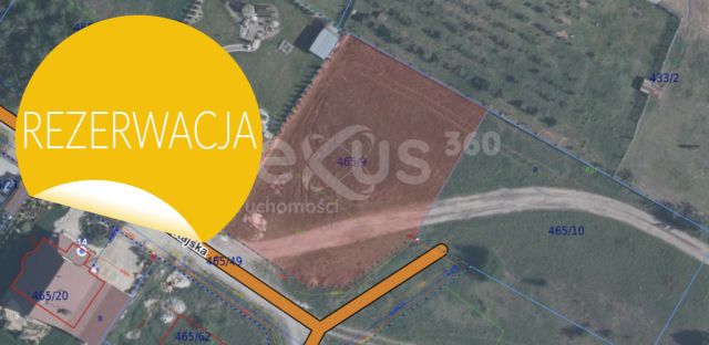 Działka budowlana Chrząstawa Mała, ul. Rajska. Zdjęcie 4