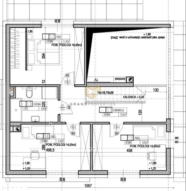 dom wolnostojący, 5 pokoi Stare Sady. Zdjęcie 5