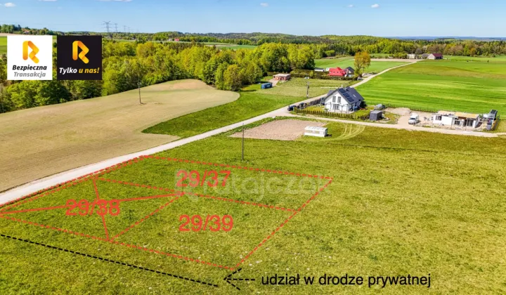 Działka budowlana Głazica, ul. Akacjowa