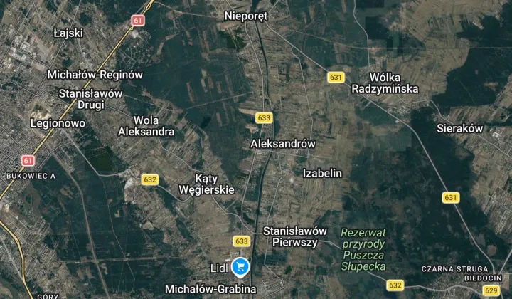 Działka budowlana Stanisławów Pierwszy, ul. Jana Kazimierza