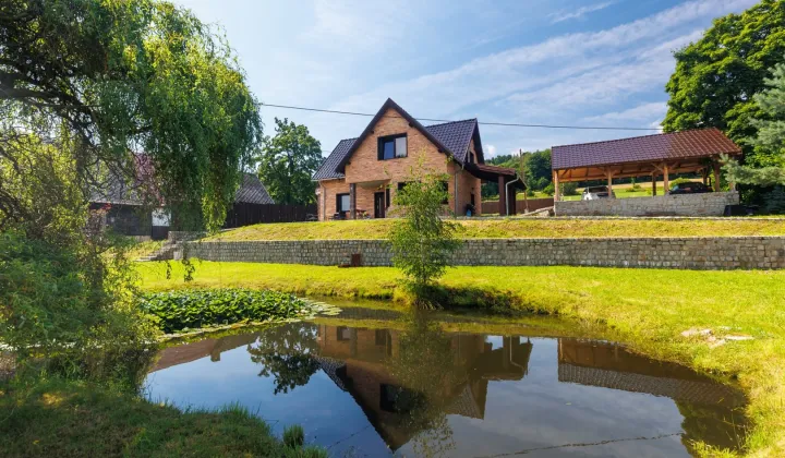 dom wolnostojący, 5 pokoi Kromnów