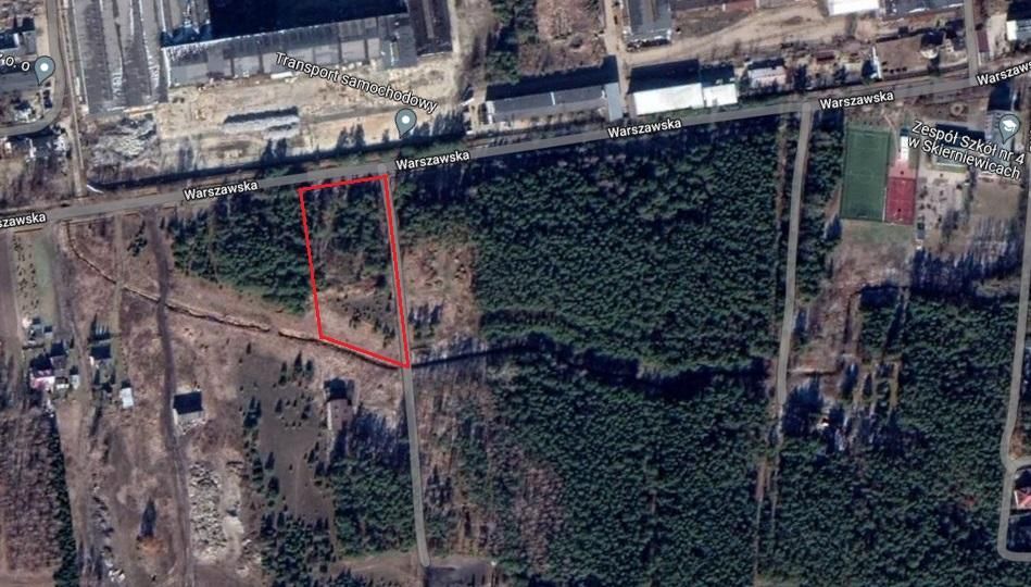 Działka budowlana Skierniewice Rawka, ul. Warszawska. Zdjęcie 3