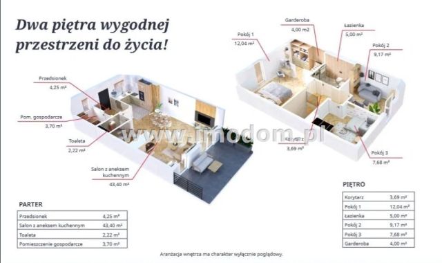 dom szeregowy, 4 pokoje Wrocław Psie Pole, ul. Cholewkarska. Zdjęcie 5