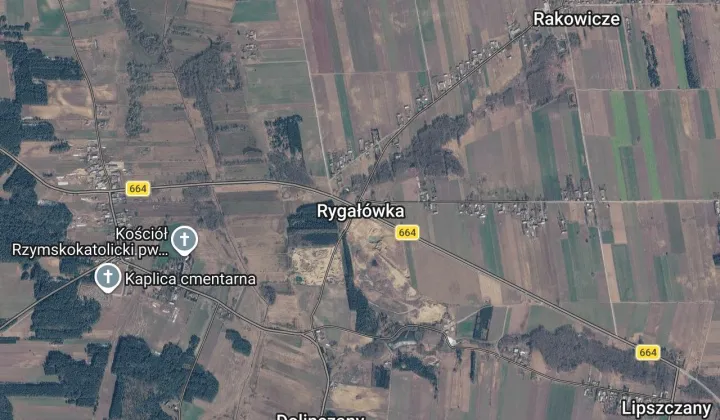 Działka rolna Rygałówka